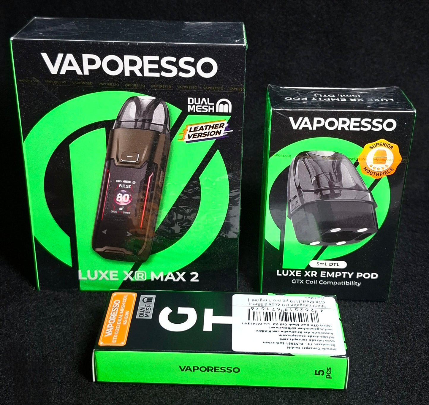 Vaporesso Luxe XR Max 2 Bundle für 'nen Fuffi
