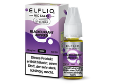 Lade das Bild in den Galerie-Viewer, Elfliq Blackcurrent Aniseed 10 ml / Nicsalt