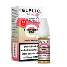 Lade das Bild in den Galerie-Viewer, Elfliq Strawberry-Kiwi 10 ml / Nicsalt
