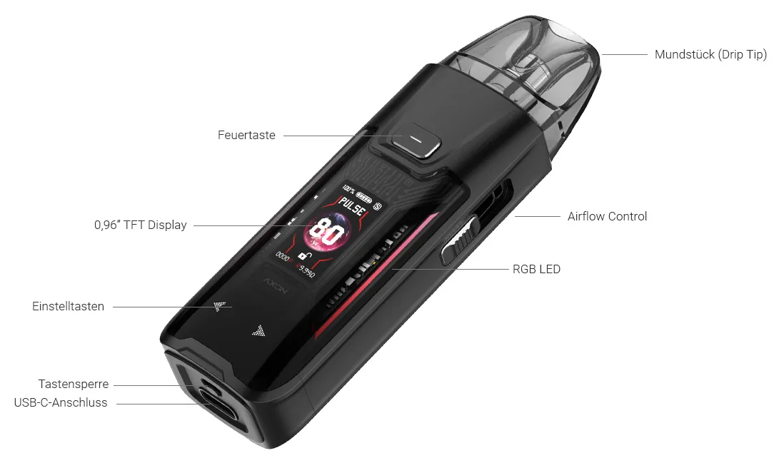 Vaporesso Luxe XR Max 2 // Mokka Leder