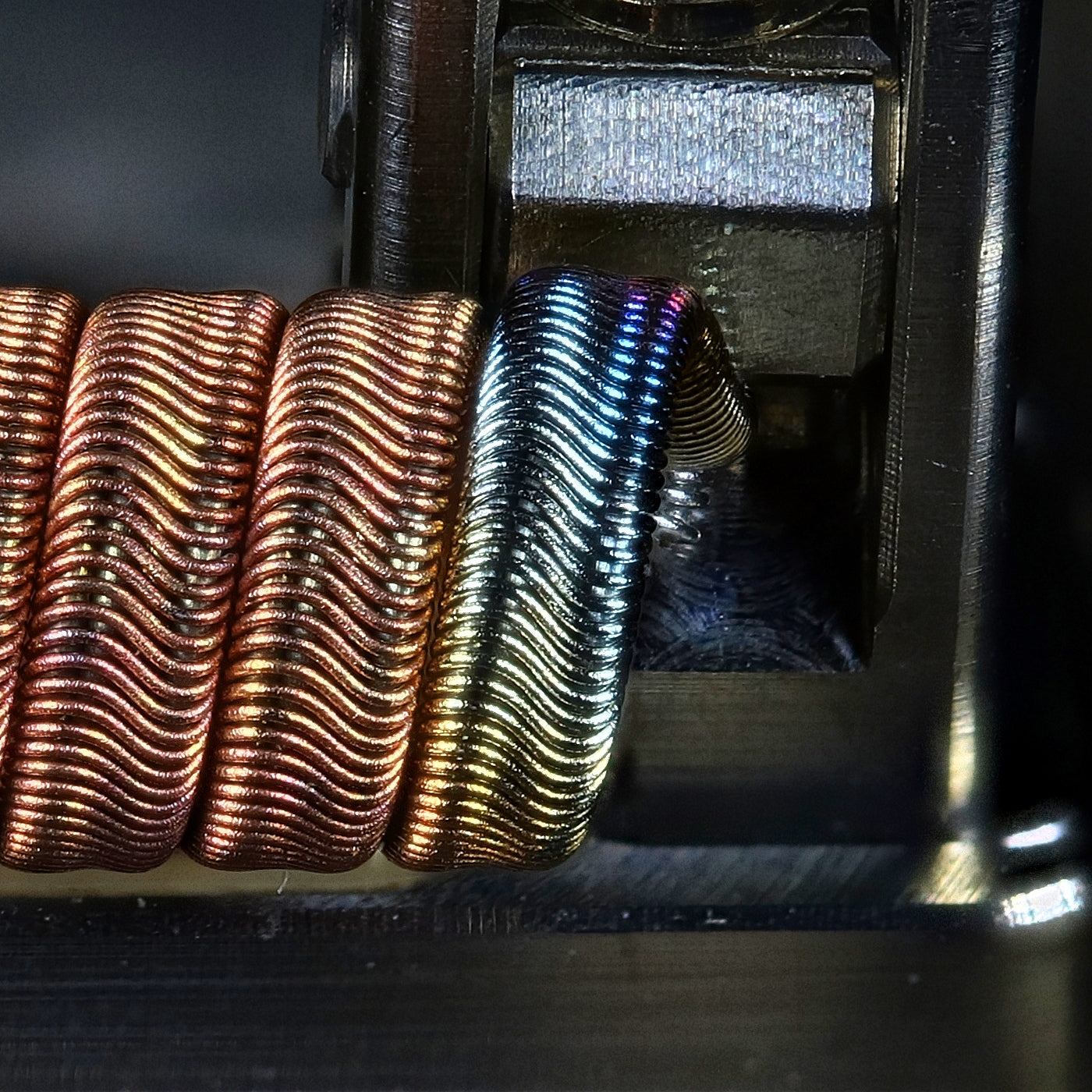 Ballercoils V2 / 4 Kerne / 0,12 dual / ID = 3 mm