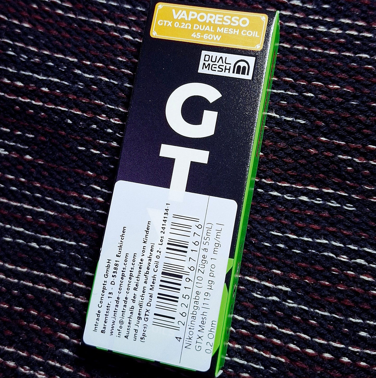 Vaporesso GTX DUAL MESH Coil // 0,2 Ohm // 5 Stück