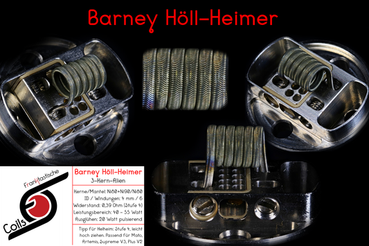Barney Höll-Heimer / 0,39 Ohm / ID = 4 mm