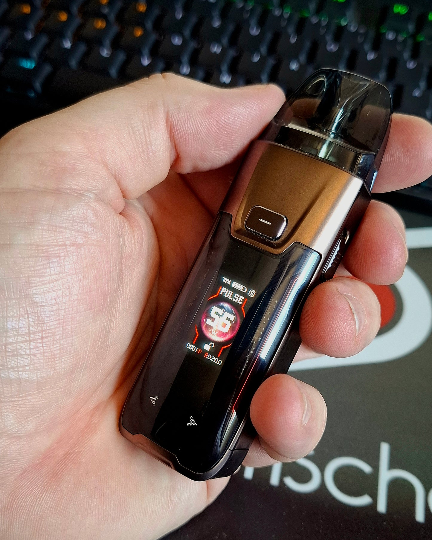 Vaporesso Luxe XR Max 2 // Mokka Leder