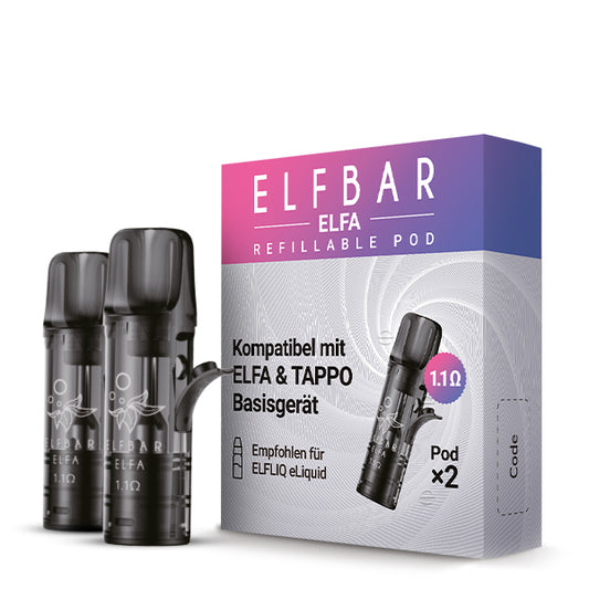 Elfbar Elfa Refillable Pod 1,1 Ohm