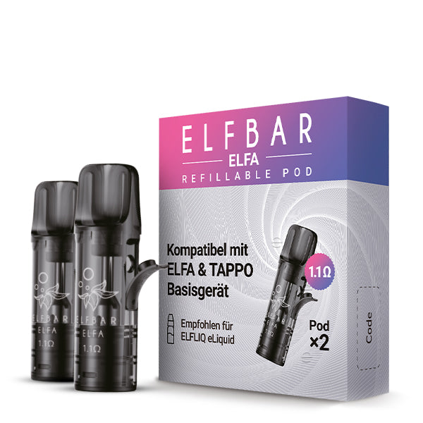 Elfbar Elfa Refillable Pod 1,1 Ohm