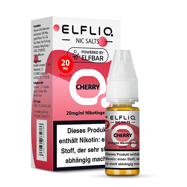 Elfliq Cherry 10 ml / Nicsalt