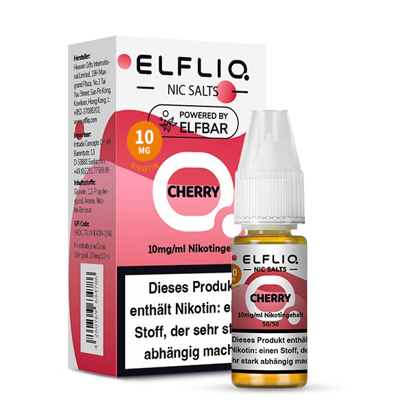 Elfliq Cherry 10 ml / Nicsalt