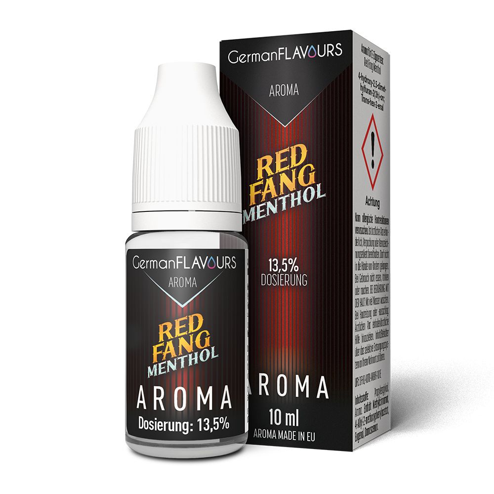 GF / Red Fang Menthol (ex Dragon Blood) / 10 ml Aroma / Steuerware