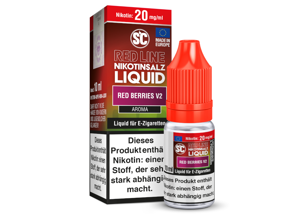 SC Red Line RED BERRIES V2 // 20 mg // Nikotinsalz Liquid