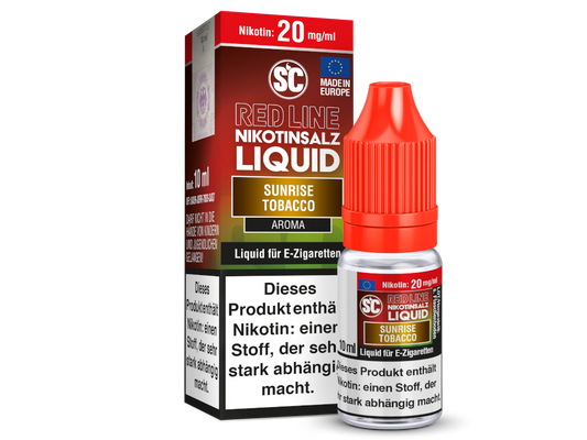 SC Red Line SUNRISE TOBACCO // 20 mg // Nikotinsalz Liquid
