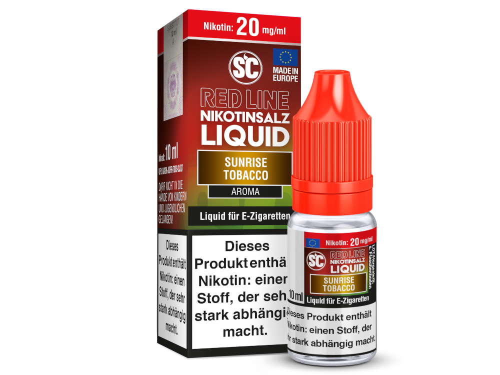 SC Red Line SUNRISE TOBACCO // 20 mg // Nikotinsalz Liquid