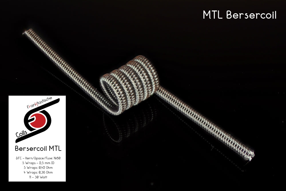 MTL Bersercoil / 0,42 Ohm / ID = 2,5 mm