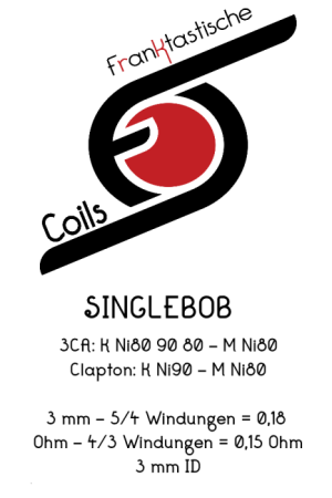 Singlebob V1 / 0,17 Ohm / ID = 3 mm