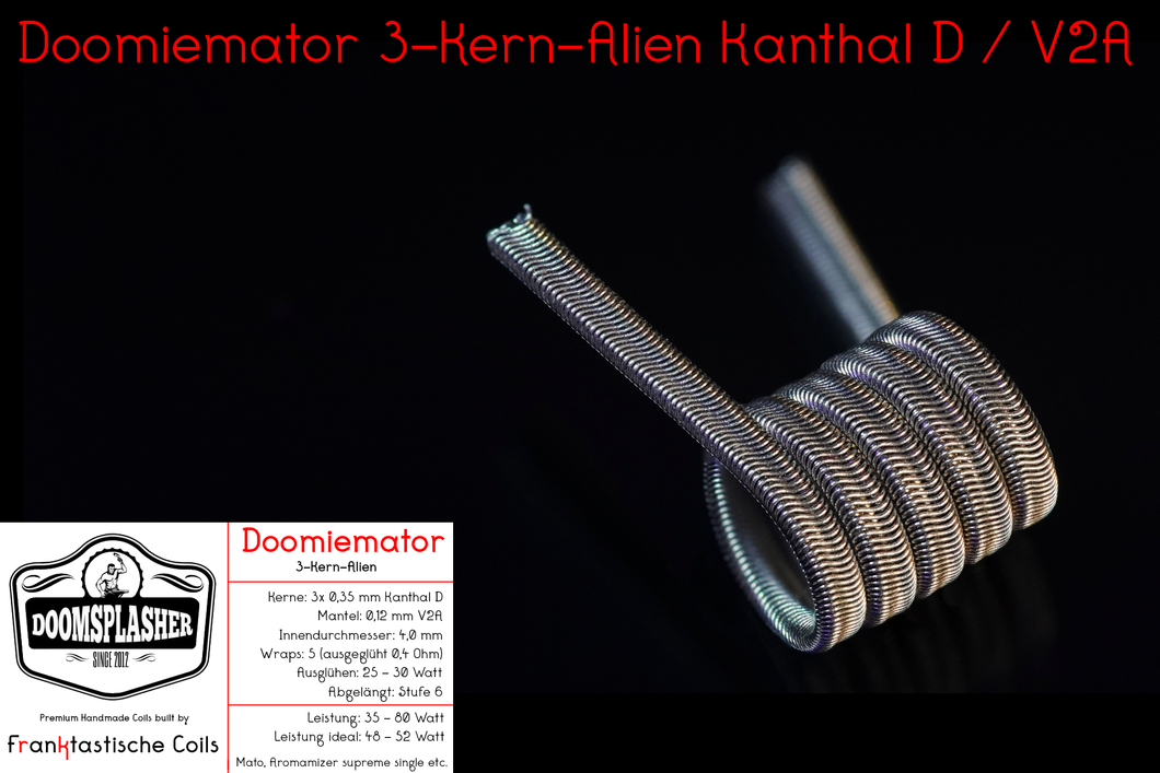 Doomiemator / 0,41 Ohm / ID = 4 mm