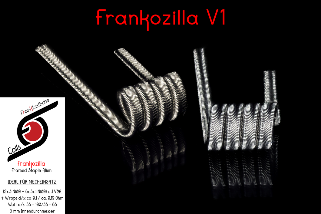 Frankozilla V1 / 2x FSA / 0,19 Ohm / ID = 3 mm