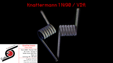 Lade das Bild in den Galerie-Viewer, Knattermann 1 / Ni90+V2A / 0,25 Ohm / ID = 3 mm
