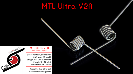 MTL Ultra V2A / 0,55 Ohm / ID = 2,5 mm