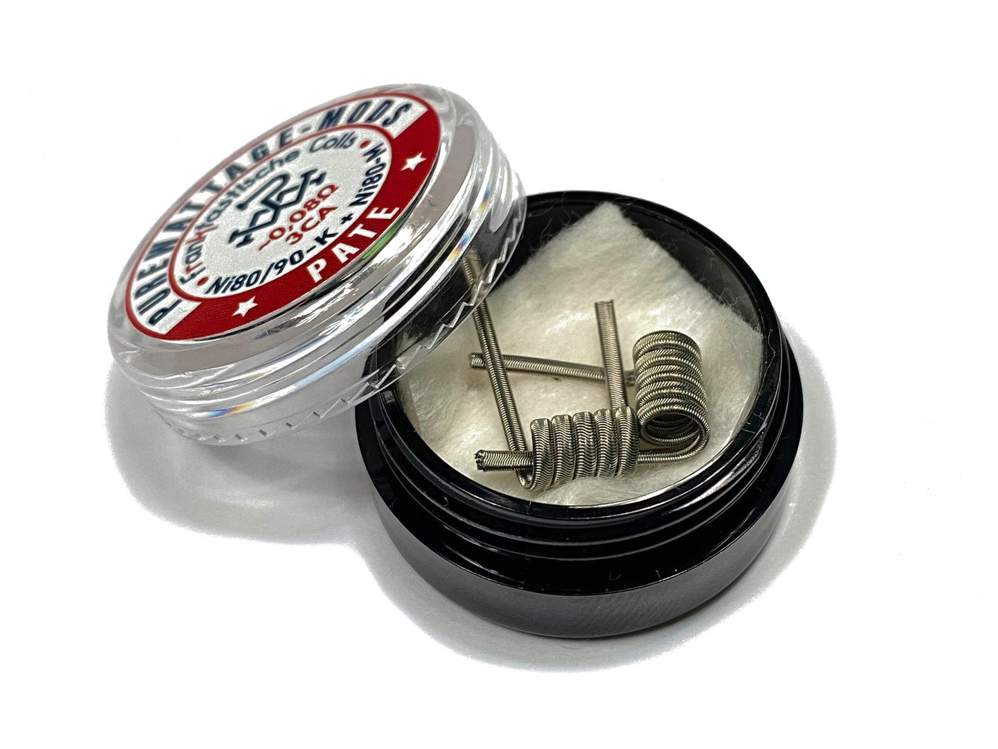 Purewattage "PATE" / 0,09 Ohm dual / ID = 3 mm