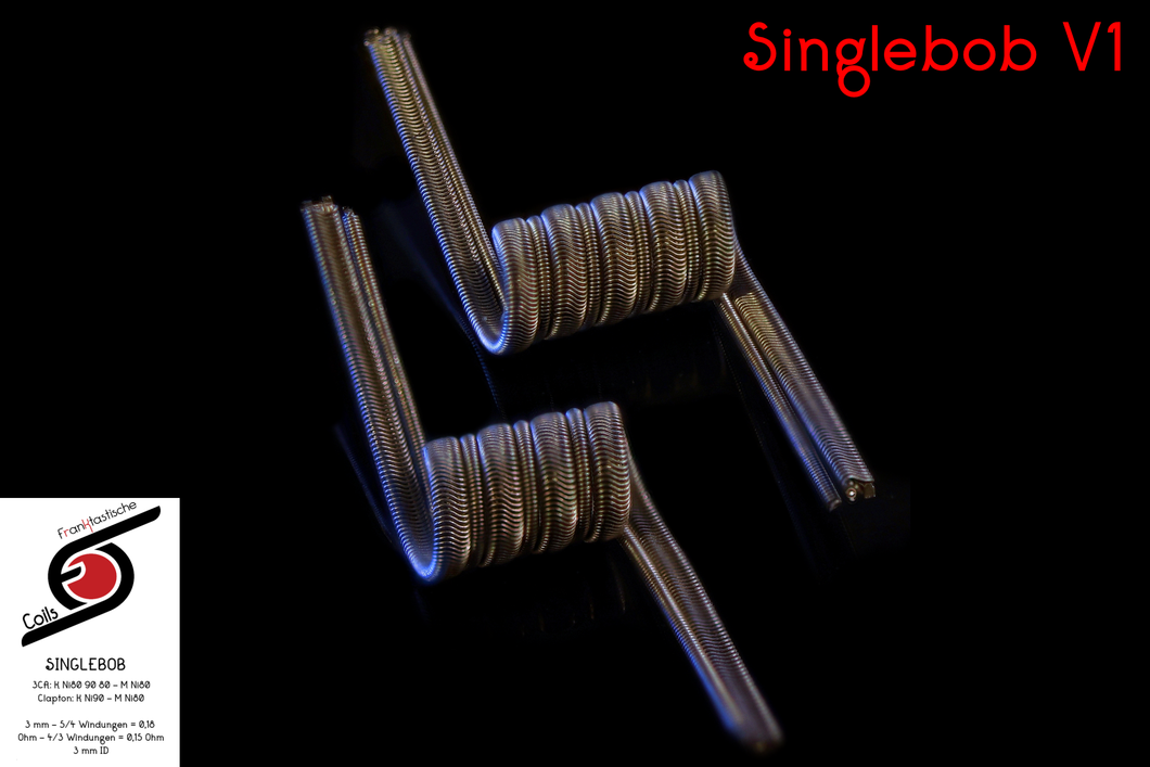 Singlebob V1 / 0,17 Ohm / ID = 3 mm