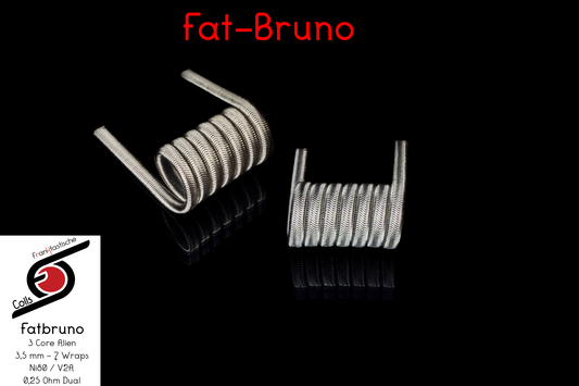 Fat-Bruno / 0,25 Ohm dual / ID = 3,5 mm