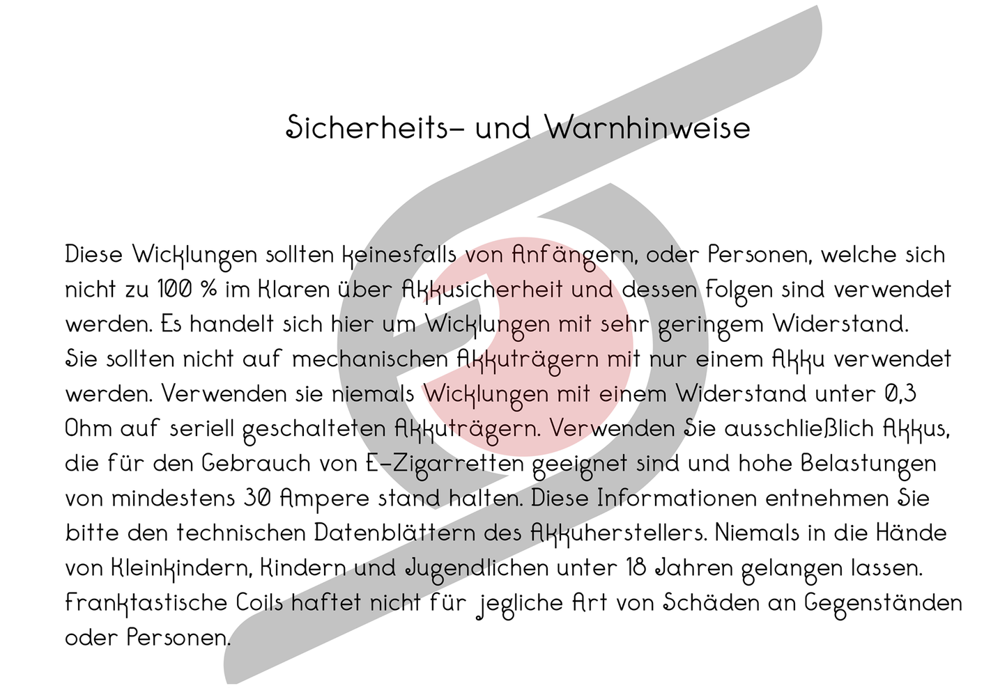 Barney Höll-Heimer / 0,39 Ohm / ID = 4 mm