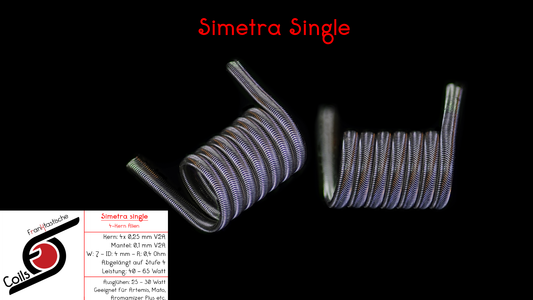 Simetra Single / 0,4 Ohm / ID = 4 mm