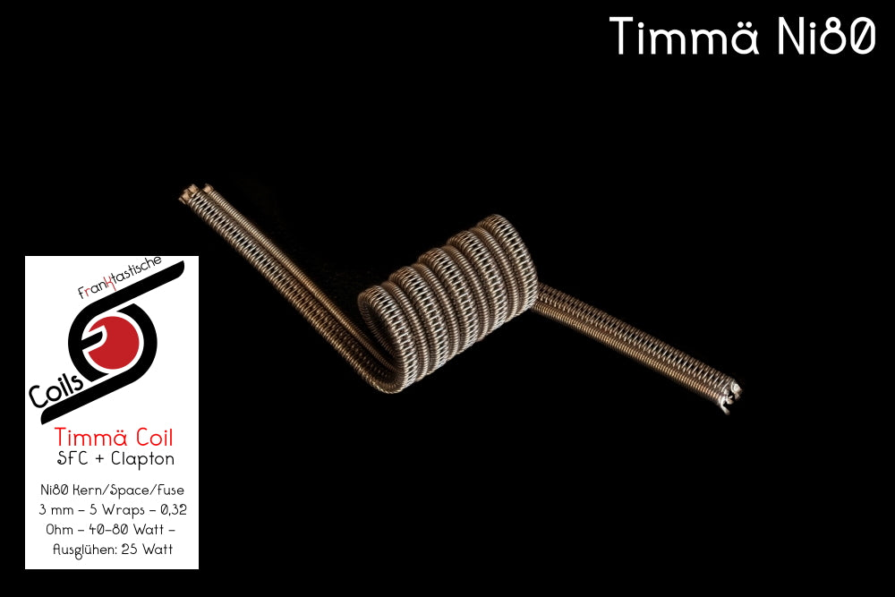 Timmä 1 (Ni80) / 0,33 Ohm / ID = 3 mm